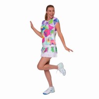 Camiseta Bidi Badu Kaleido Capsleeve Blanco Mix Mujer  Oferta + Barato