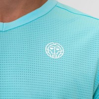 Camiseta Bidi Badu Melbourne V-Neck Aqua Mix  Oferta + Barato