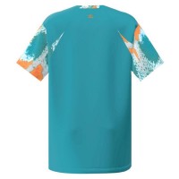 Bidi Badu Melbourne T-shirt con scollo a V Petrolio Arancione