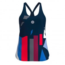 Bidi Badu New York Dark Blue Red Women''s T-Shirt