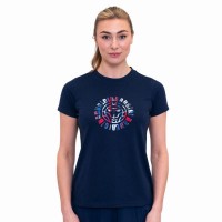 Bidi Badu New York Chill Dark Blue Red Women''s T-Shirt  Offer + Cheap