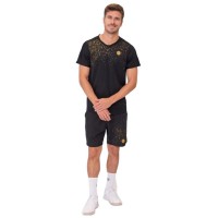 Bidi Badu Paris T-shirt noir dore  Offre - Pas cher