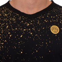 Bidi Badu Paris T-shirt noir dore  Offre - Pas cher