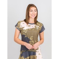 Bidi Badu Pure Wild Olive Dark Grey Women  s T-Shirt