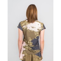 Bidi Badu Pure Wild Olive Dark Grey Women  s T-Shirt