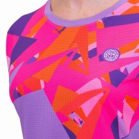 Bidi Badu Spike Capsleeve Violet Rose T-Shirt Femme  Offre - Pas cher