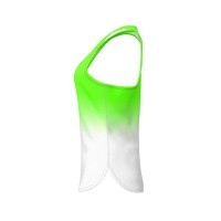 Camiseta Bidi Badu Tirantes Gradiant Verde Neon Blanco Junior  Oferta + Barato