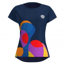 Bidi Badu Twiggy Capsleeve Dark Blue Mix Women''s T-Shirt