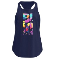 Camiseta Feminina Bidi Badu Twiggy Chill Dark Blue Mix  Oferta + Barato