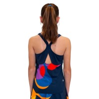 Camiseta Júnior Bidi Badu Twiggy Tank Dark Blue Mix  Oferta + Barato