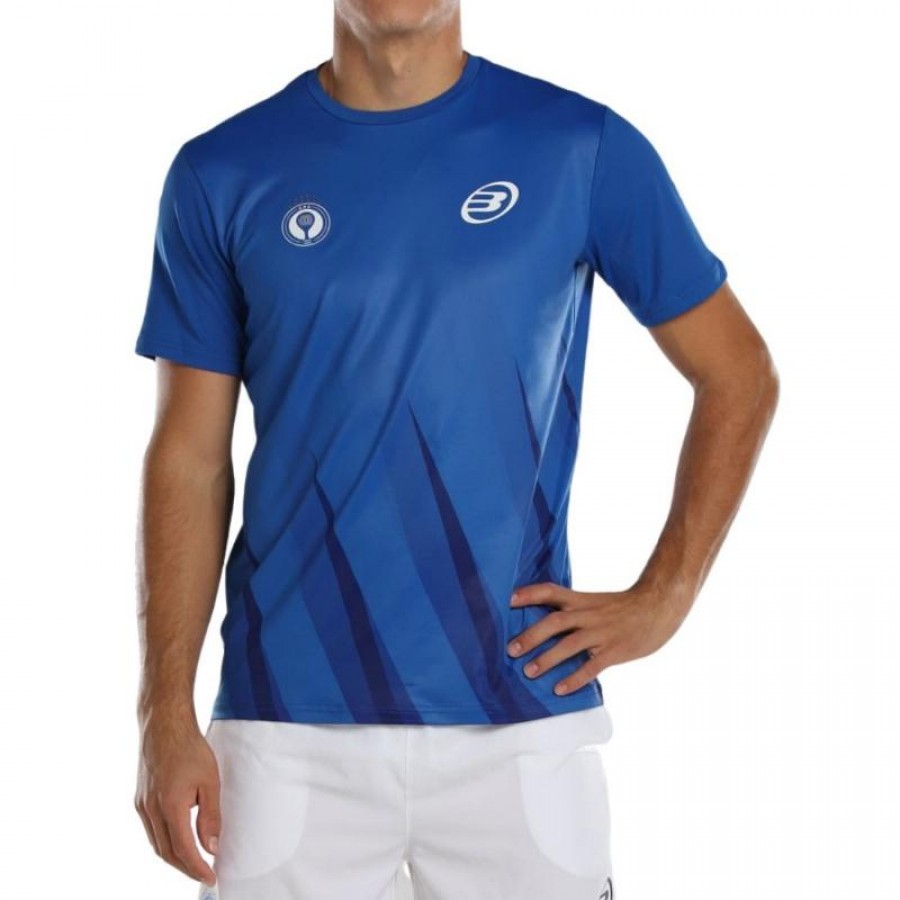 Bullpadel APA Abino T-shirt bleu roi  Offre - Pas cher