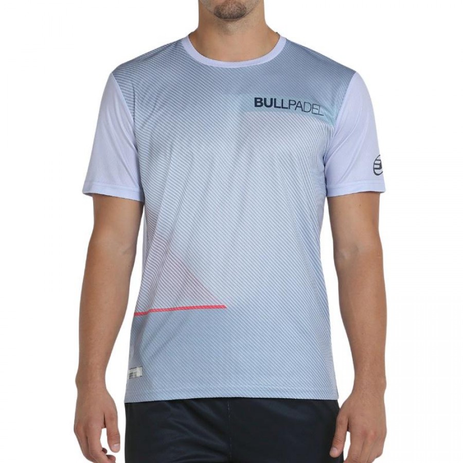 T-shirt Bullpadel Carino Gris Sarcelle  Offre - Pas cher