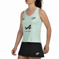 Camiseta Bullpadel Claudia Fernandez Premier Padel Adies Water Green