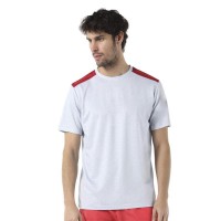 T-shirt Bullpadel Coconut Medium Grey Vigore