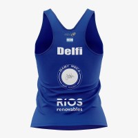 Bullpadel Delfi Brea WPT Pitar Blue Klein T-Shirt