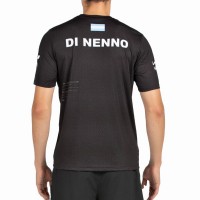 Camiseta Bullpadel Di Nenno Mofero Premier Padel Preta  Oferta + Barato