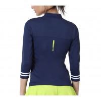 T-shirt Bullpadel bleu Ecinda nuit - Barata Oferta Outlet