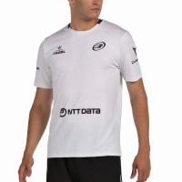 Bullpadel Juan Tello Premier Padel Lili White T-Shirt  Offer + Cheap
