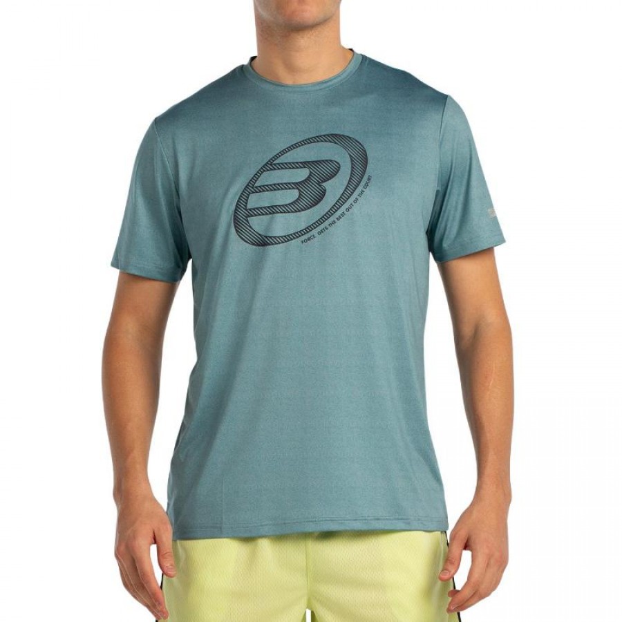 Camiseta Bullpadel Lande Verde Azulado Vigore  Oferta + Barato