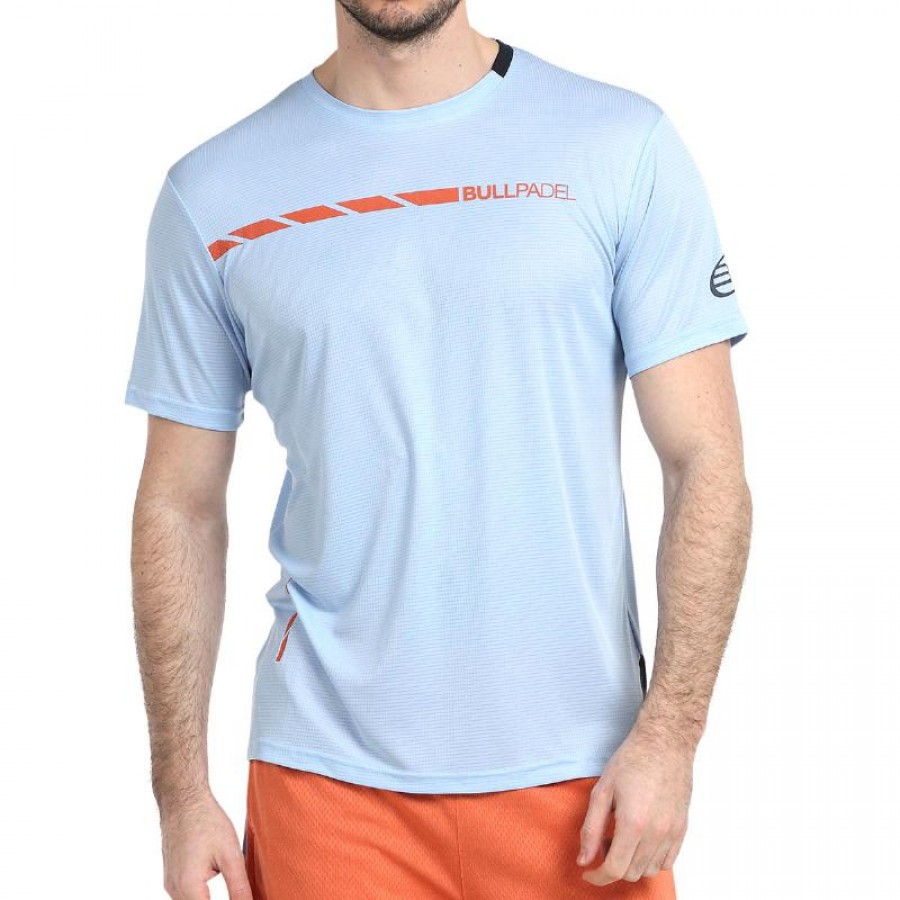 Bullpadel Legal Glacier Blue T-Shirt  Offer + Cheap