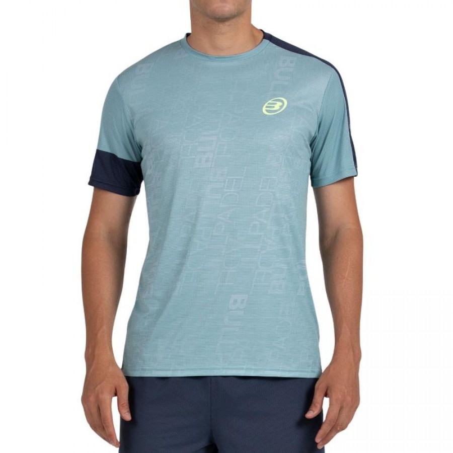 Camiseta Bullpadel Leido Verde Azulado  Oferta + Barato