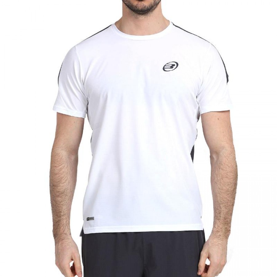 Bullpadel Niue T-shirt blanc  Offre - Pas cher
