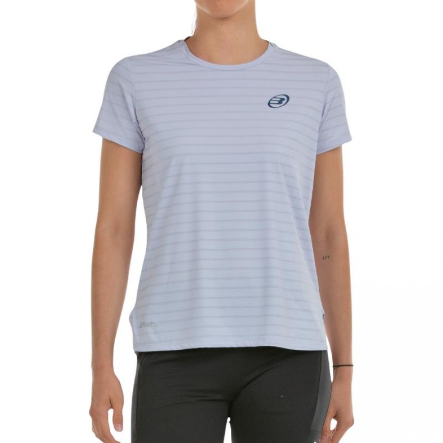 Camiseta Bullpadel Oimbra Gris Azulado Bicolor  Oferta + Barato