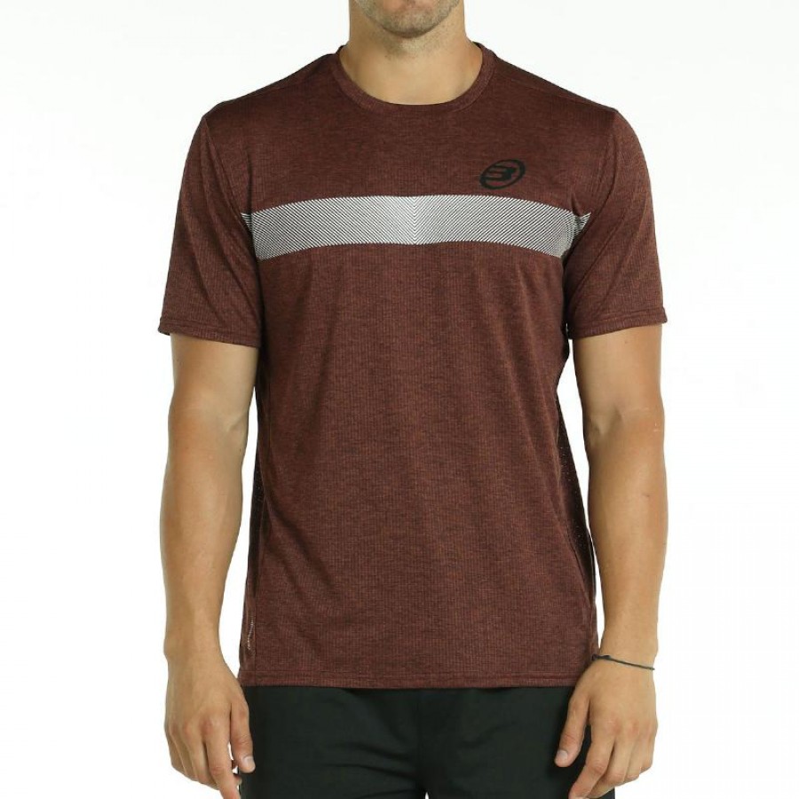 Camiseta Bullpadel Optar Chocolate Vigore  Oferta + Barato