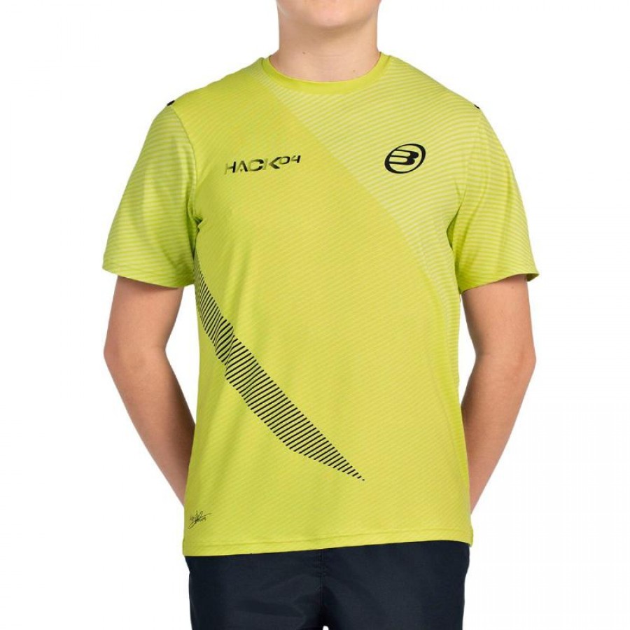 Bullpadel Paquito Navarro 25V Lima Junior T-shirt  Offre - Pas cher