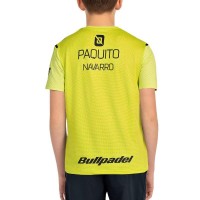 Bullpadel Paquito Navarro 25V Lima Junior T-shirt  Offre - Pas cher