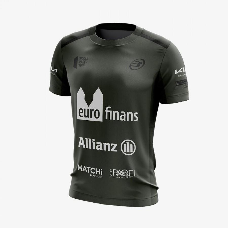Camiseta Bullpadel Paquito Navarro Octavio Kaki 2022