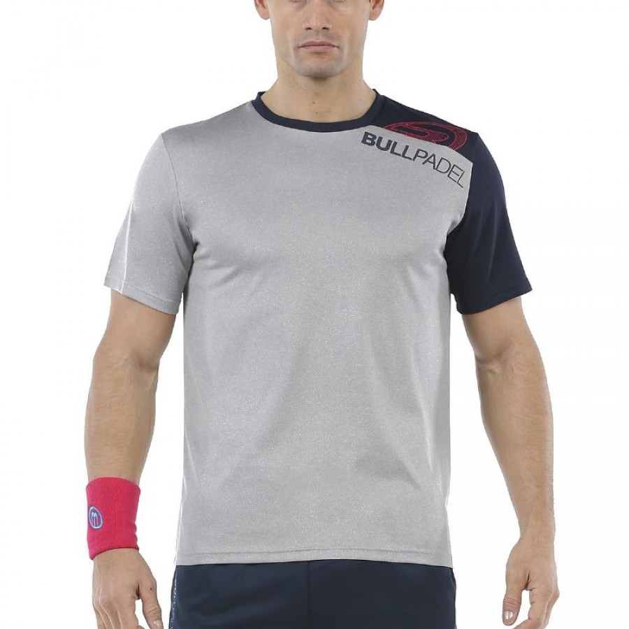 Bullpadel Unut Grey Medium Vigore T-Shirt - Barata Oferta Outlet