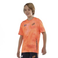 Camiseta Bullpadel Vaupes Naranja Fluor Junior