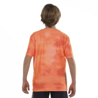 Camiseta Bullpadel Vaupes Naranja Fluor Junior