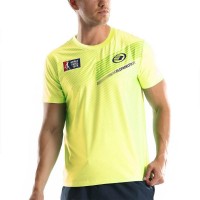 Camiseta Bullpadel WPT Tefilo Amarillo Limon Fluor - Barata Oferta Outlet