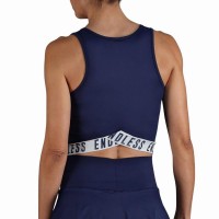 T-shirt bleu marine Endless Chill  Offre - Pas cher