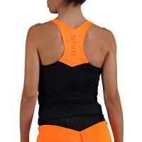 Camiseta Endless Diamond Negro Naranja  Oferta + Barato