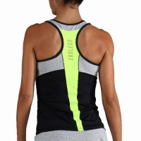 Endless Mile T-shirt Noir Jaune Gris