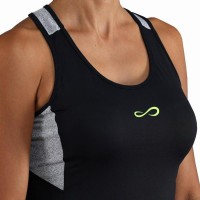 Endless Mile T-shirt Noir Jaune Gris