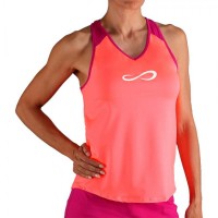 Camiseta Endless Speed V Coral Brillante  Oferta + Barato