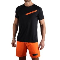 Camiseta Endless Tracer Negro Naranja  Oferta + Barato