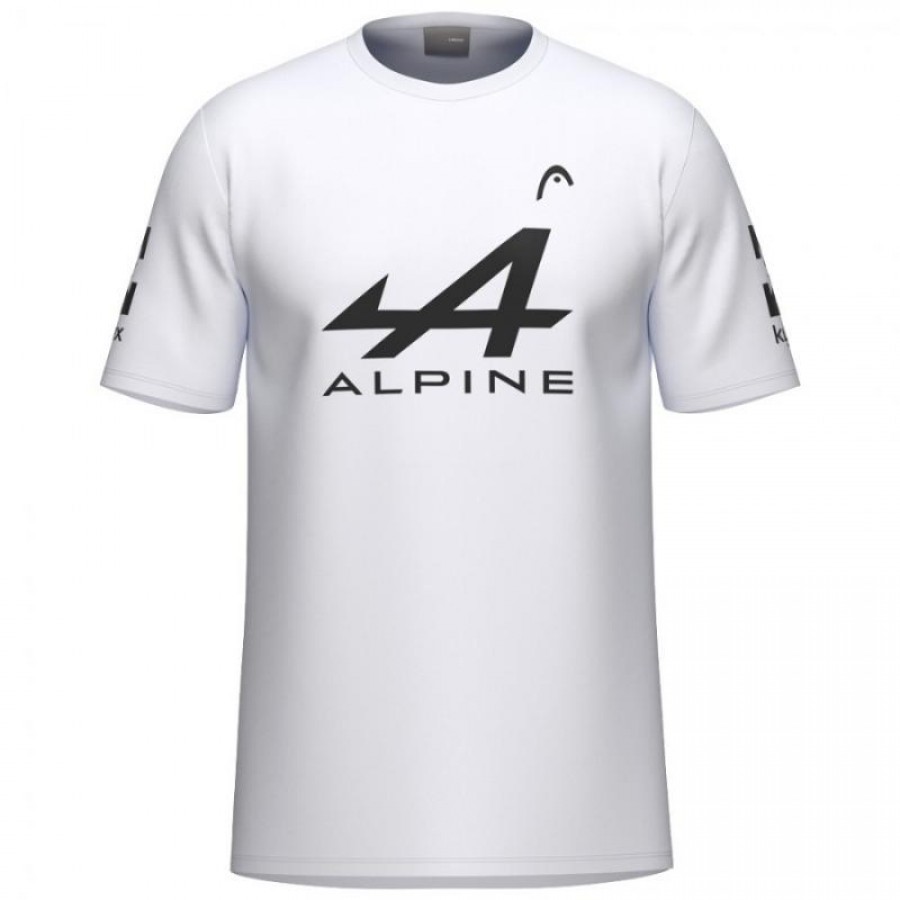 Camiseta Head Arturo Coello patrocina Blanco  Oferta + Barato