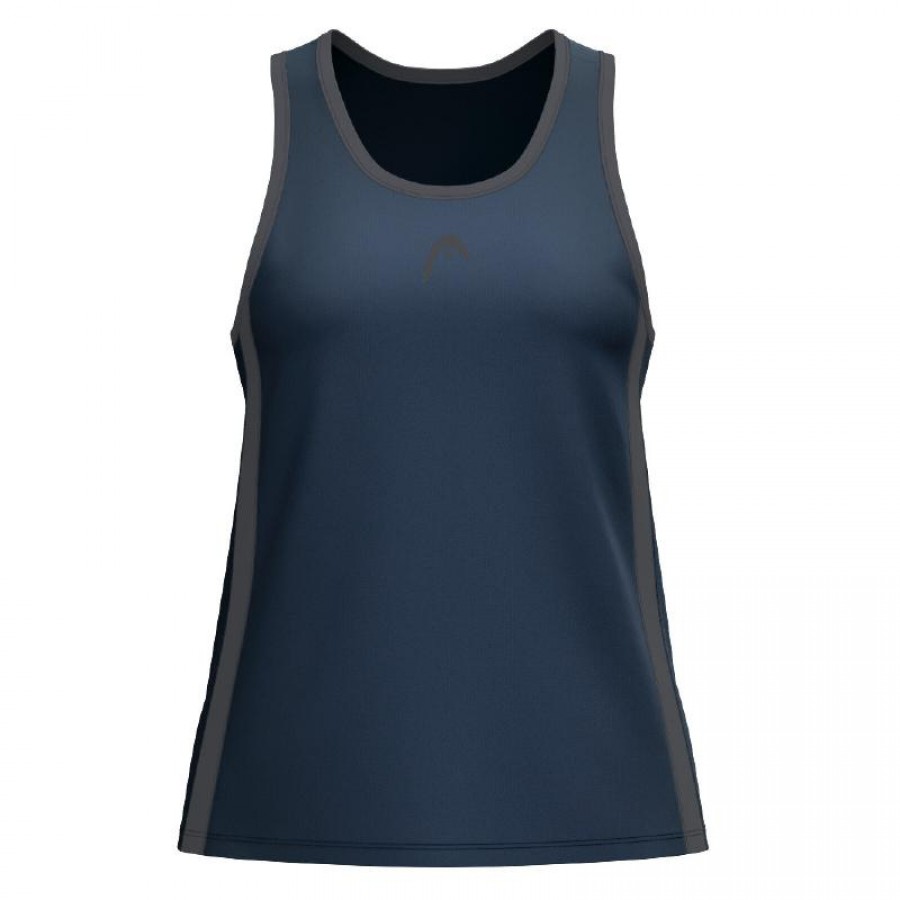 Camiseta Head Club 25 Tech Azul Marinho Feminina  Oferta + Barato