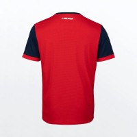 Head Davies Camiseta Vermelha  Oferta + Barato