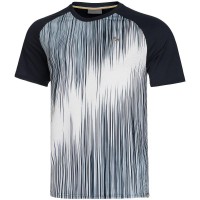 Camiseta Head Performance Azul Marino Imprimer  Offre - Pas cher