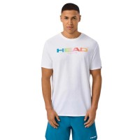 Camiseta Head Rainbow Blanco  Oferta + Barato