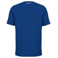 Head Slice T-shirt bleu royal  Offre - Pas cher