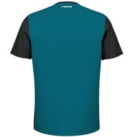 Camiseta Head Slice Azul Teal  Oferta + Barato