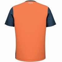 Camiseta Head Slice Naranja  Oferta + Barato