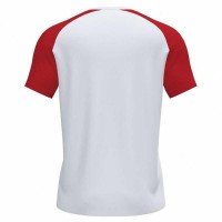 Camiseta Joma Academy IV Blanco Rojo  Oferta + Barato